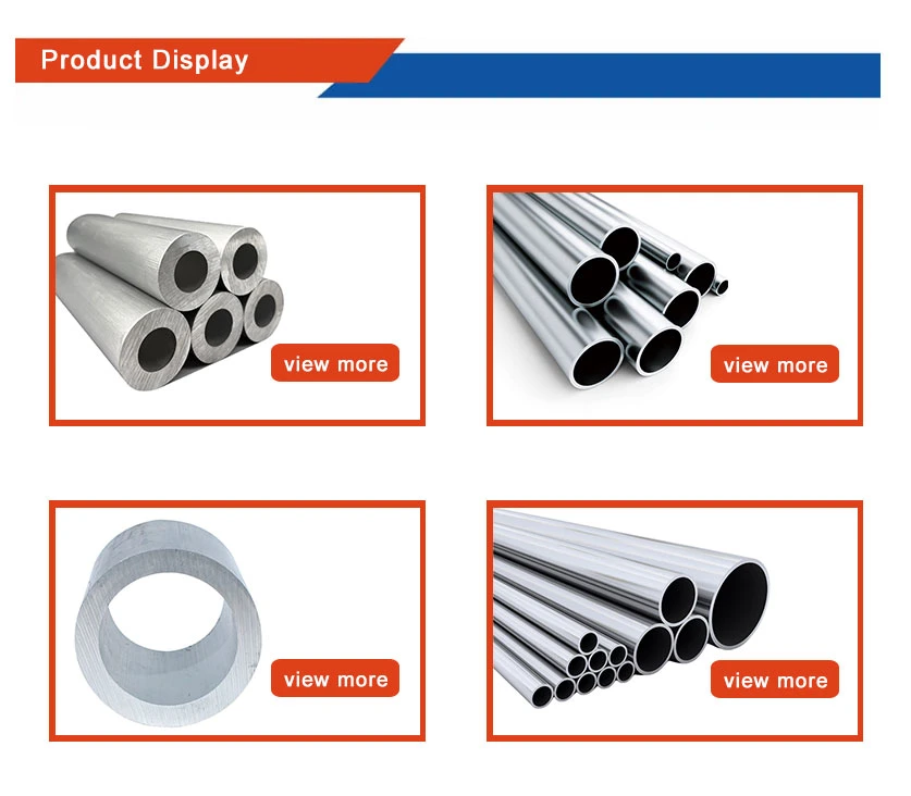 Aluminum Alloy Profile Tube 6061 Aluminum Alloy Round Tube 1100 Alloy Pure Aluminum Tube 1050 According to Customer′s Needs