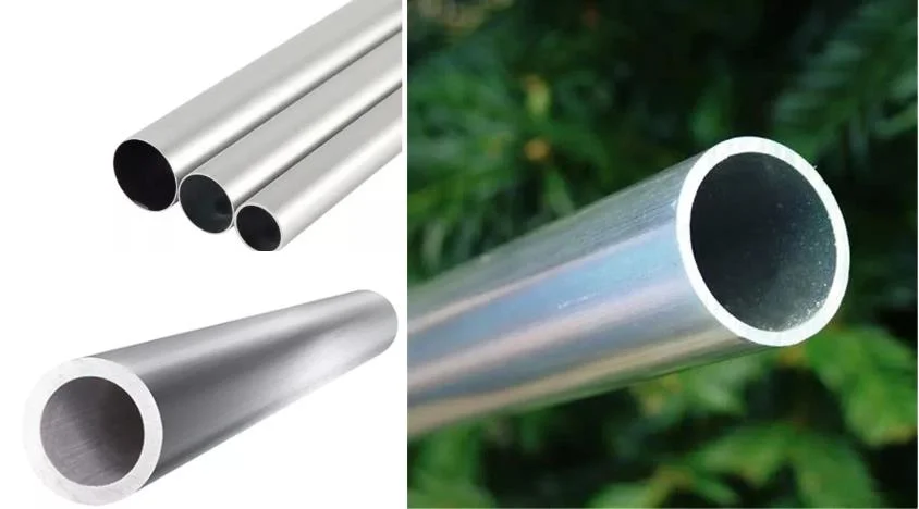 High Quality Alloy ASTM 6063 1060 7075 3003 T5 Aluminum Round Pipe Factory Direct Sales Aluminum Round Hollow Tube