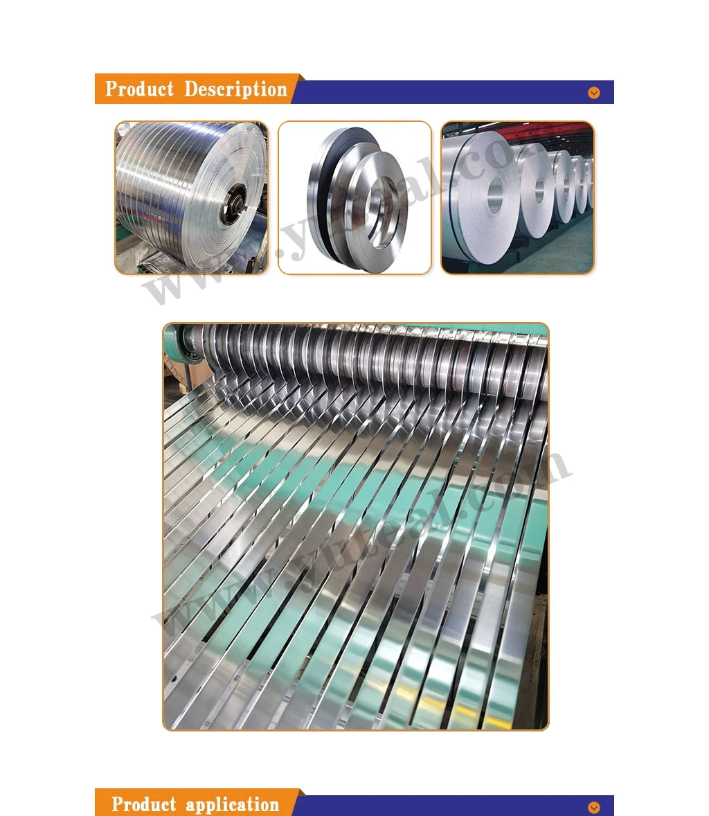 99% Aluminium Content Pure Aluminium Strip 1050 1060 1100 High Purity Aluminum Strip